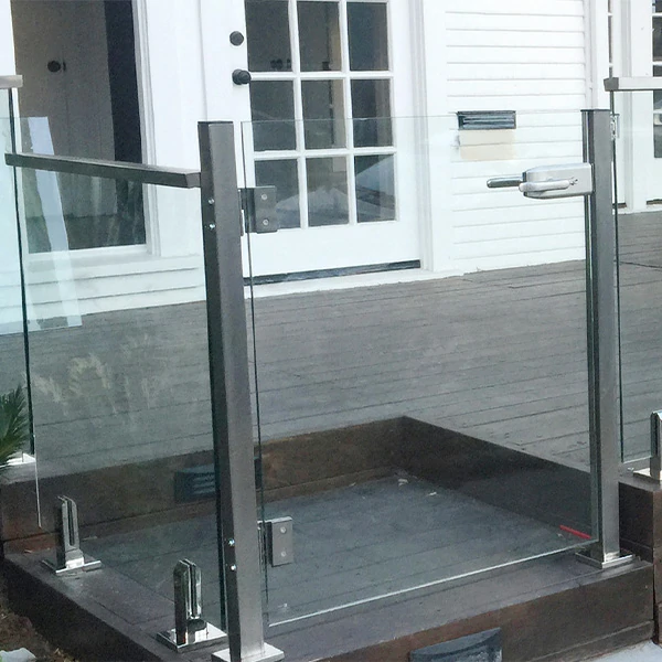 Soft Close Pool Gate Hinge Glass to Post Application