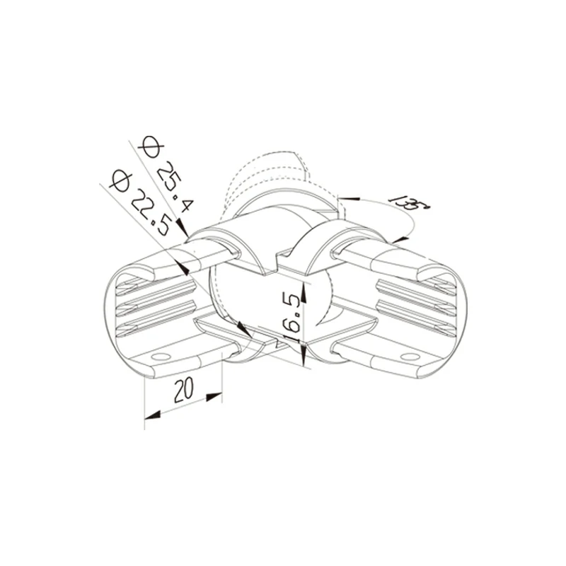 Adjustable Round Joiner UP & Down Structure