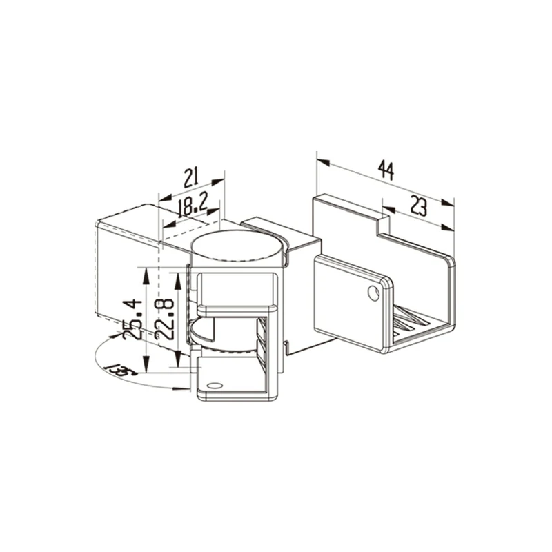 Vertical Adjustable Joiner Structure